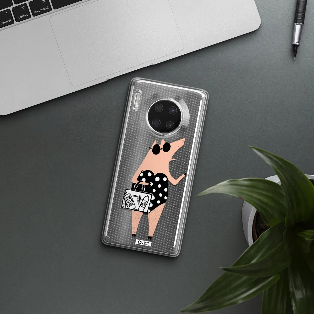 Lady Pig Huawei Mate 30 Pro Clear TPU Case