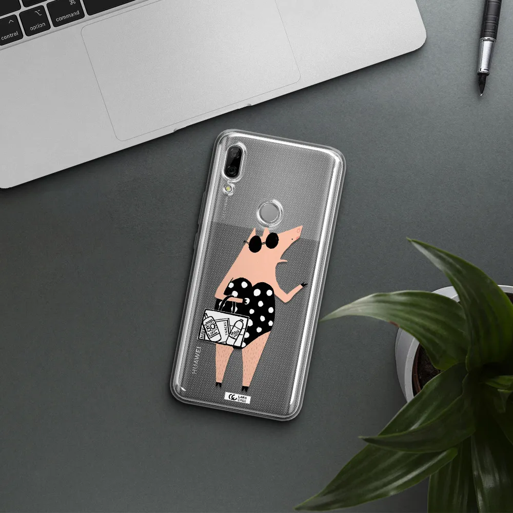 Lady Pig Huawei P Smart Z Clear TPU Case
