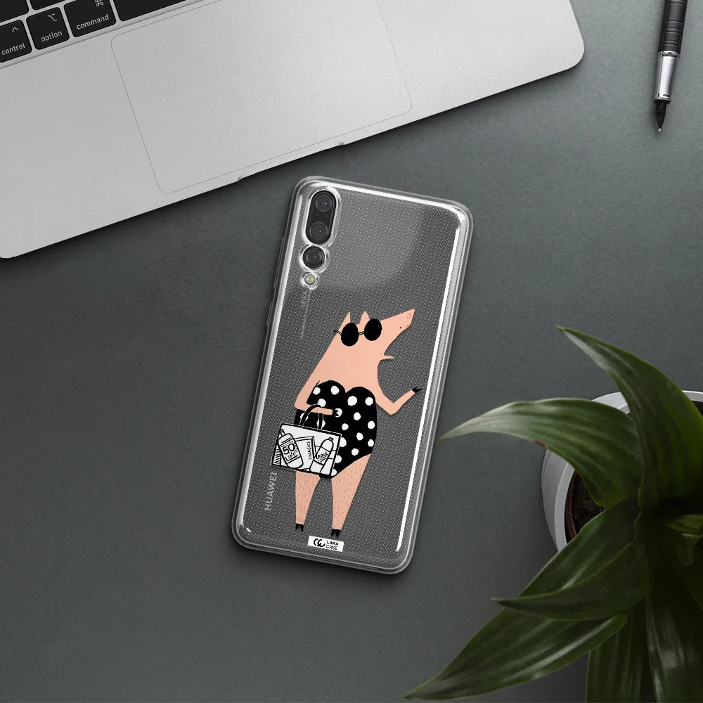 Lady Pig Huawei P20 Pro Clear TPU Case