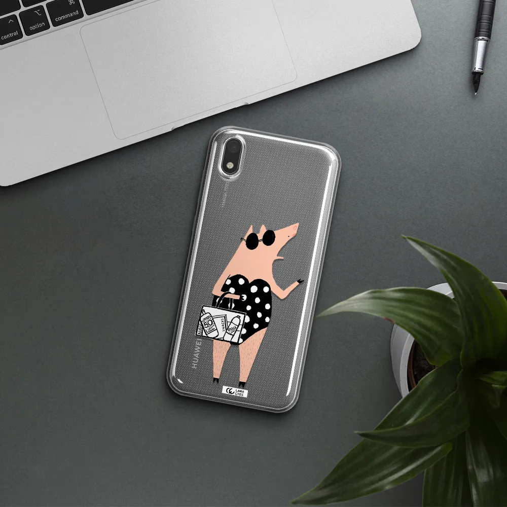 Lady Pig Huawei Y5 2019 Clear TPU Case