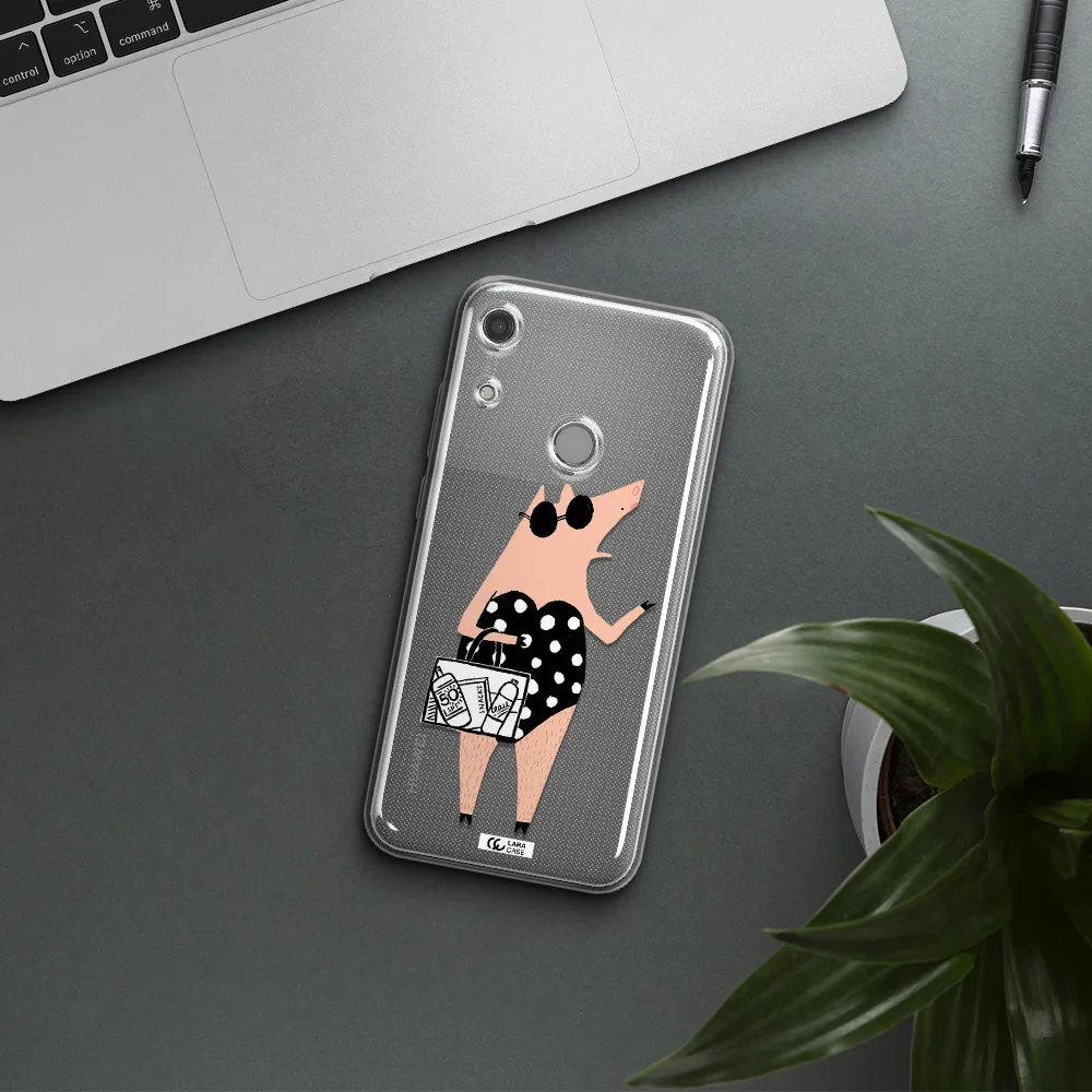 Lady Pig Huawei Y6S Clear TPU Case