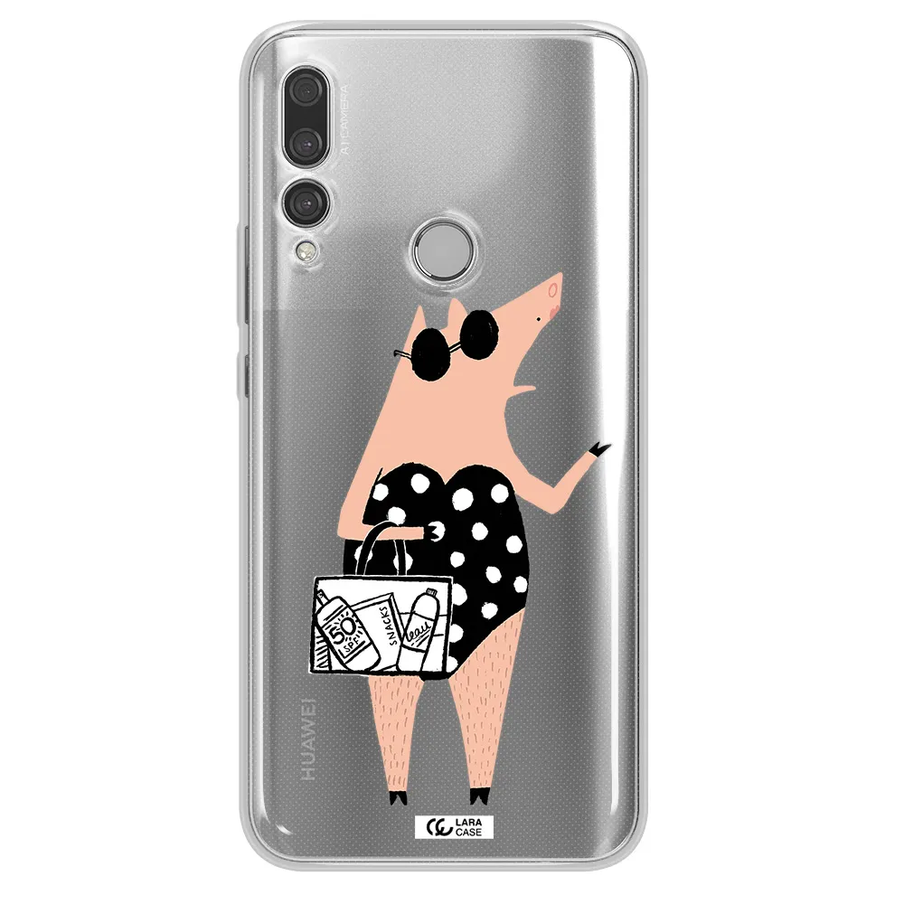 Lady Pig Huawei Y9 Prime 2019 Clear TPU Case