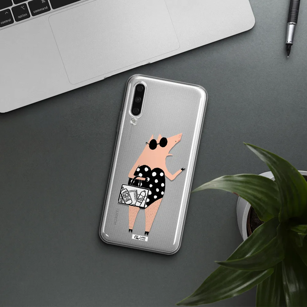 Lady Pig Huawei Y9S Clear Tpu Case