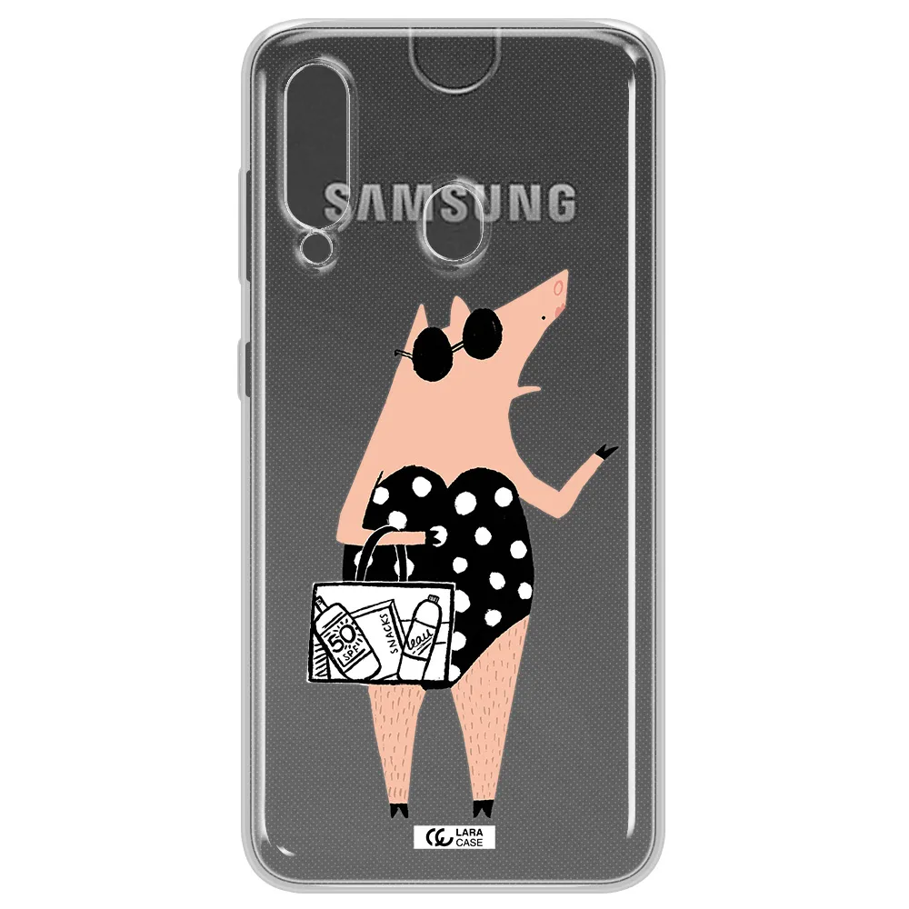 Lady Pig Samsung A60 Clear TPU Case