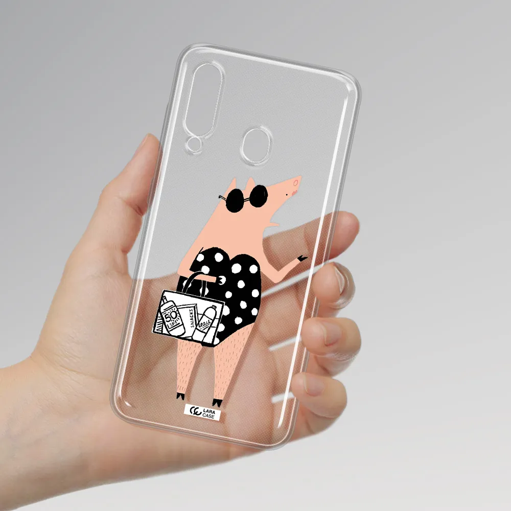Lady Pig Samsung A60 Clear TPU Case
