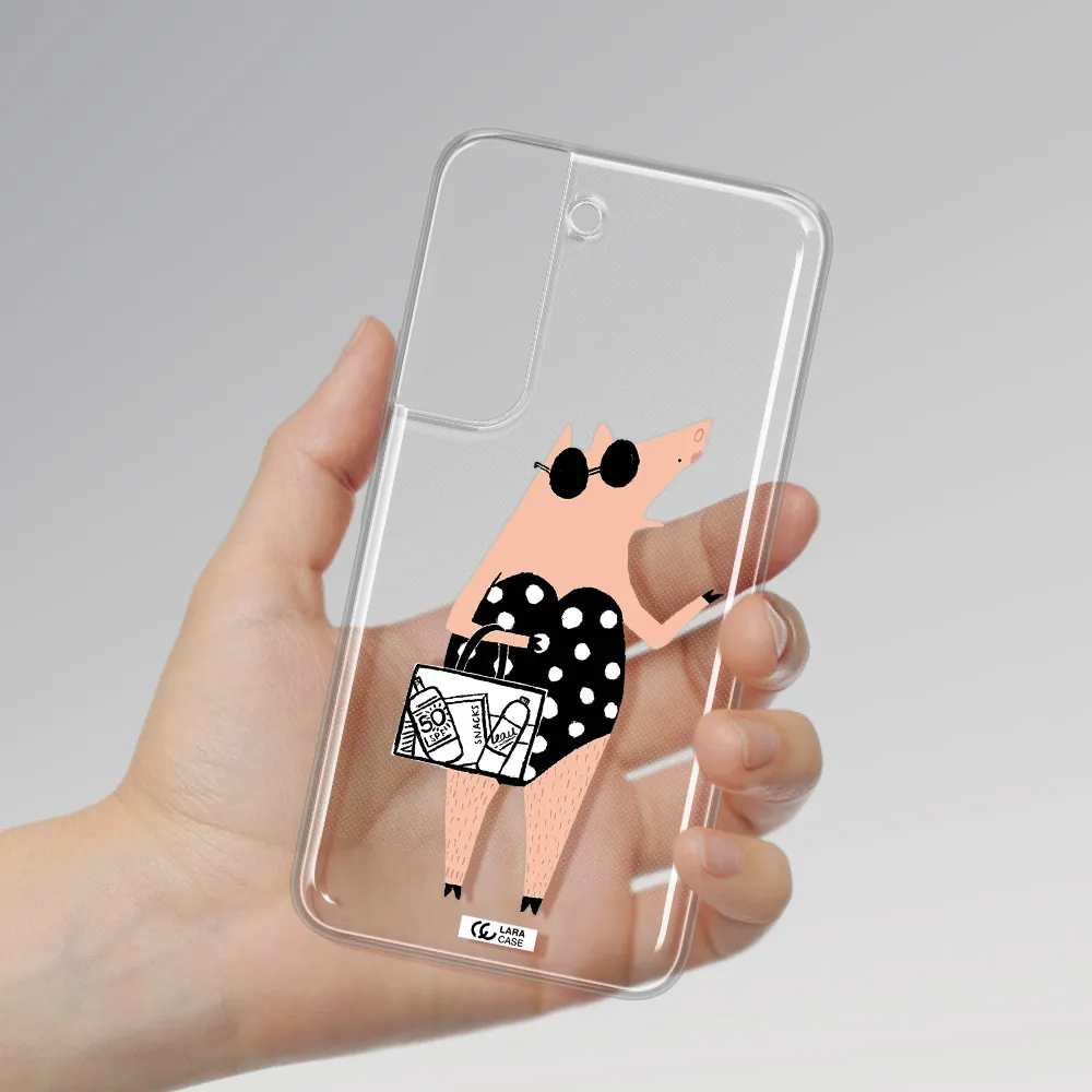 Lady Pig Samsung S 22 Plus Clear TPU Case