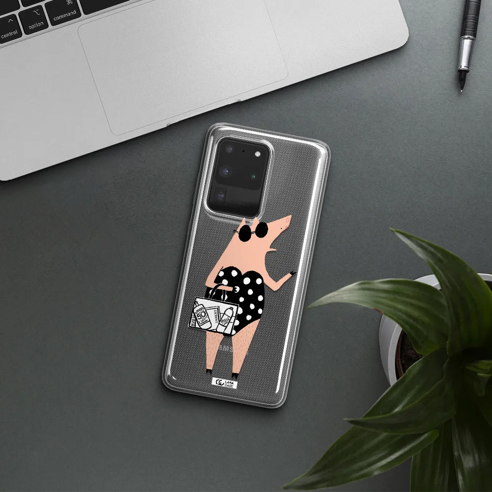 Lady Pig Samsung S20 Ultra Clear TPU Case