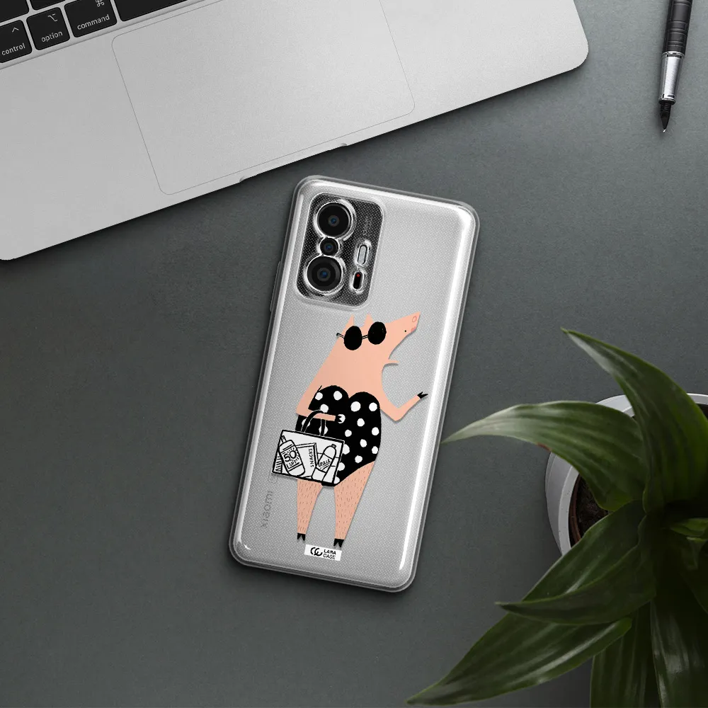 Lady Pig Xiaomi 11T Clear Tpu Case