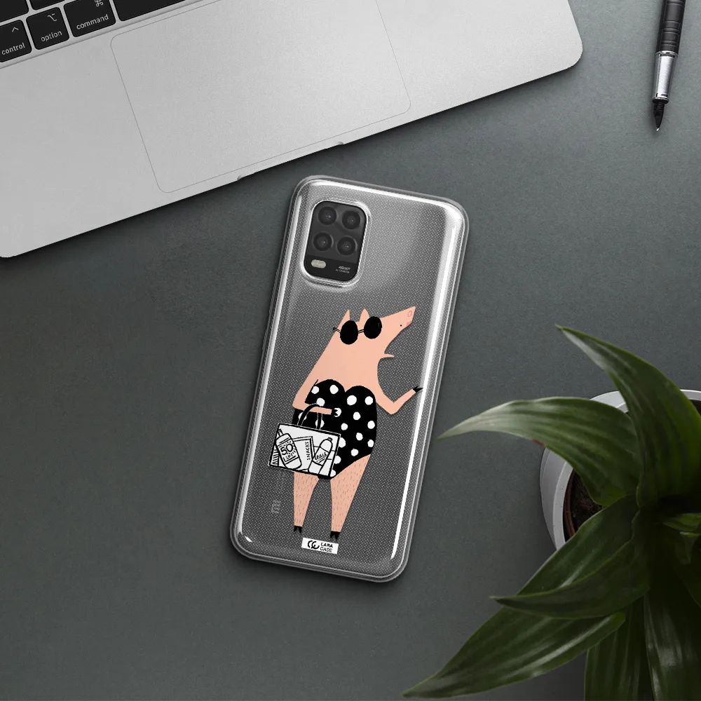 Lady Pig Xiaomi Mi 10 Lite Clear TPU Case