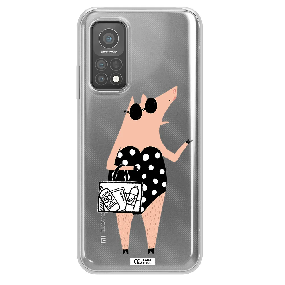 Lady Pig Xiaomi Mi 10 T Pro Clear TPU Case