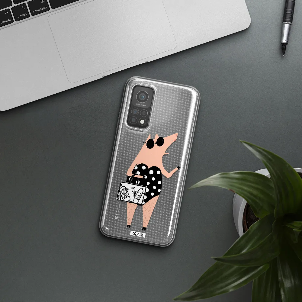 Lady Pig Xiaomi Mi 10 T Pro Clear TPU Case
