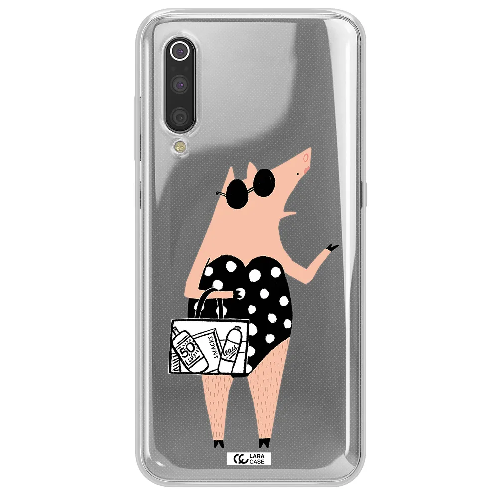 Lady Pig Xiaomi Mi 9 Clear TPU Case