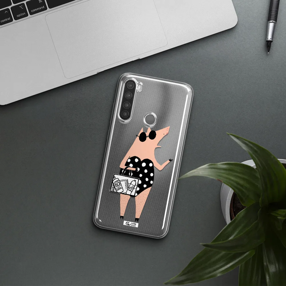 Lady Pig Xiaomi Note 8 Clear TPU Case