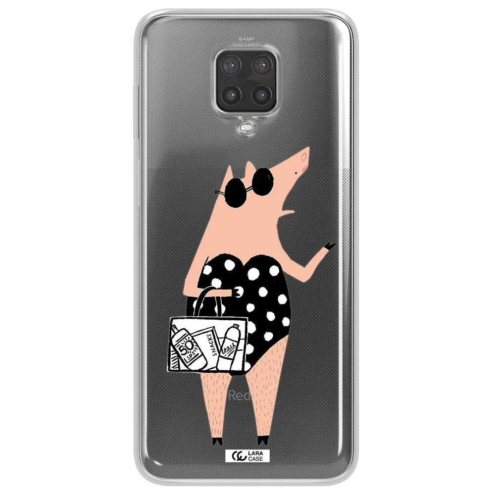 Lady Pig Xiaomi Note 9 Pro Clear TPU Case