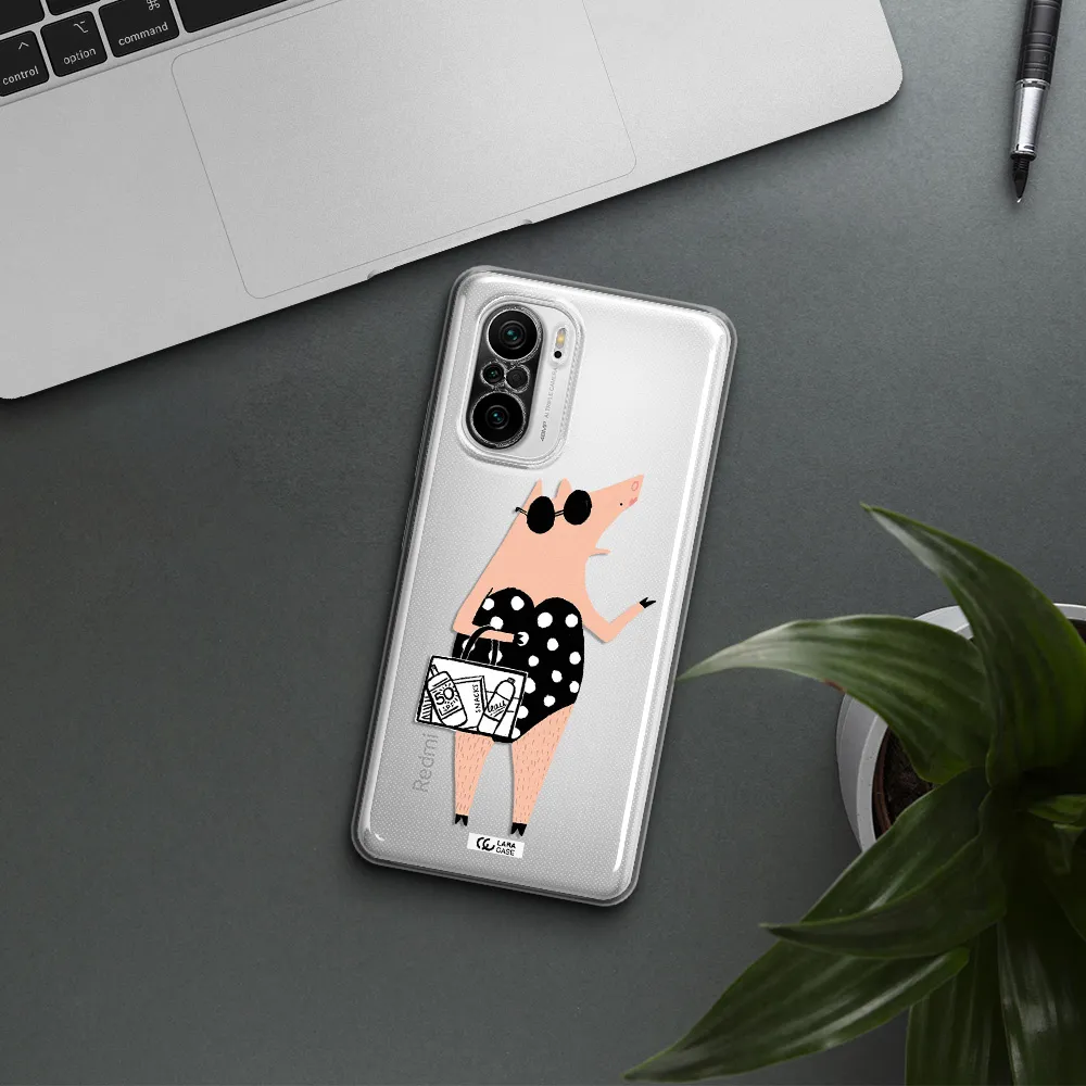 Lady Pig Xiaomi Poco F3 Clear Tpu Case