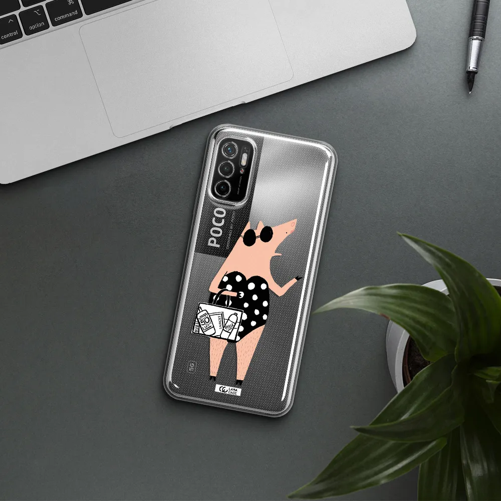 Lady Pig Xiaomi Poco M3 Pro Clear Tpu Case