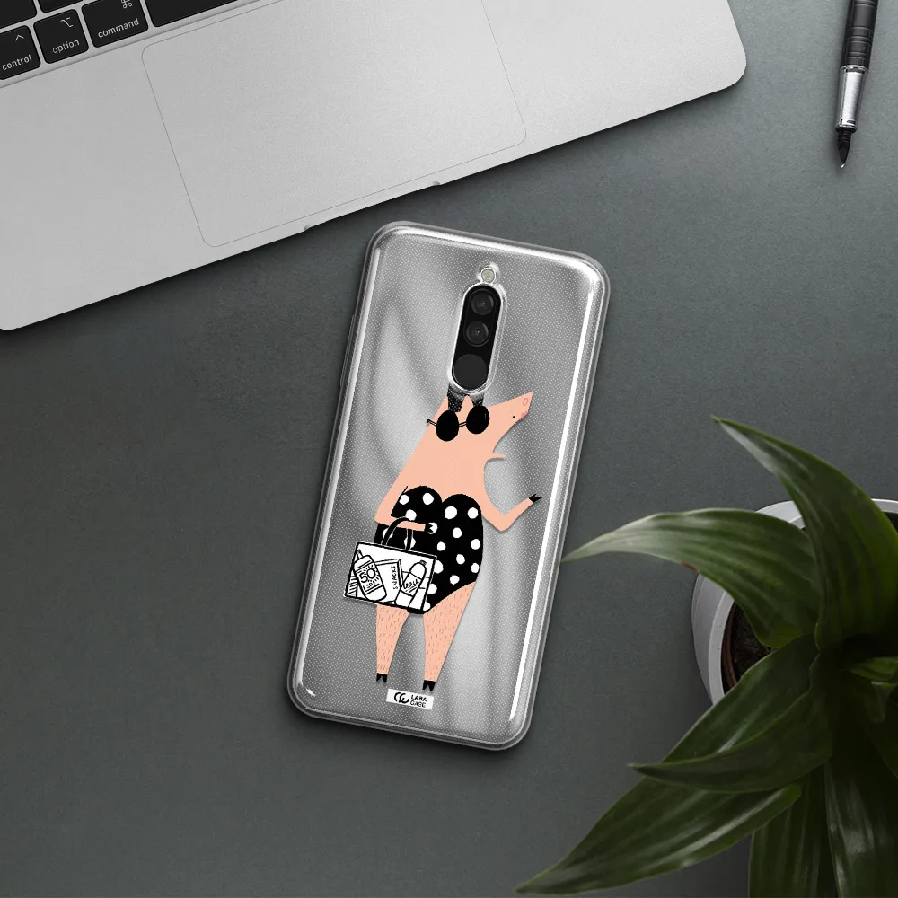 Lady Pig Xiaomi Redmi 8 Clear Tpu Case