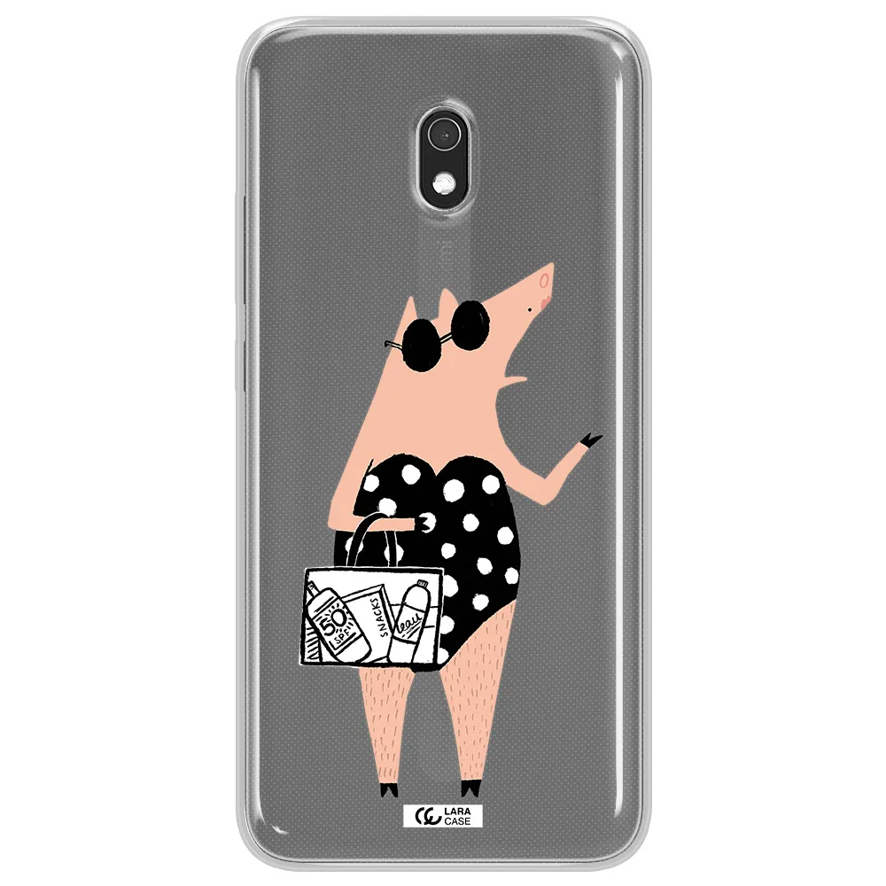 Lady Pig Xiaomi Redmi 8A Clear TPU Case
