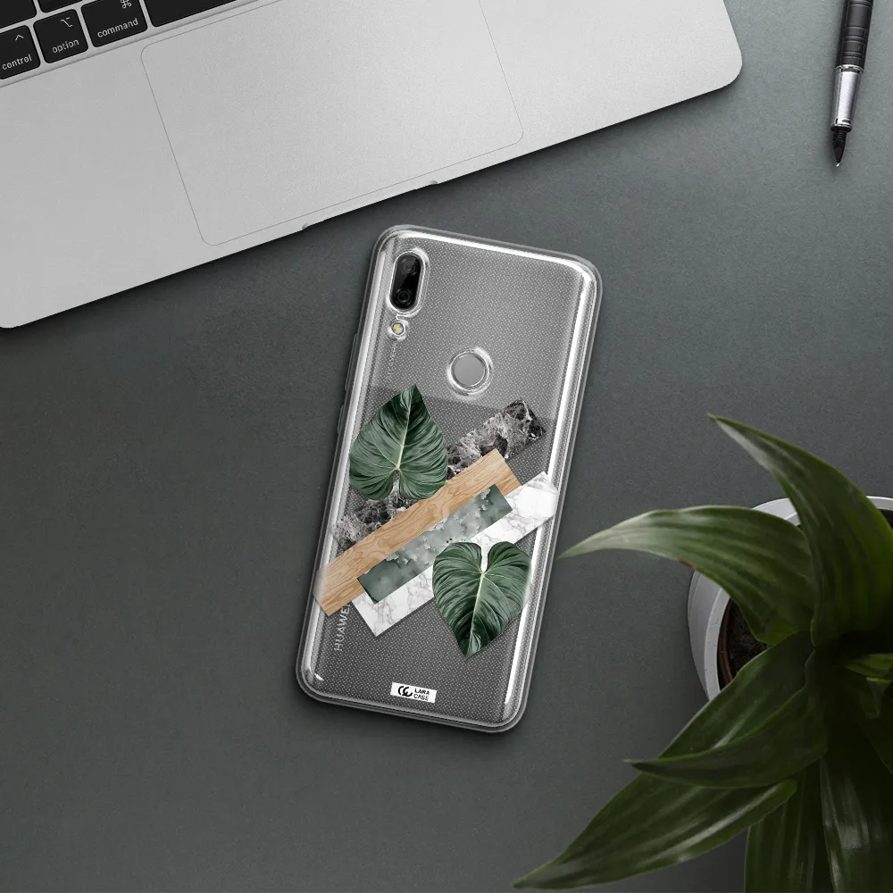 Tropical Leaves Huawei P Smart Z Clear TPU Case