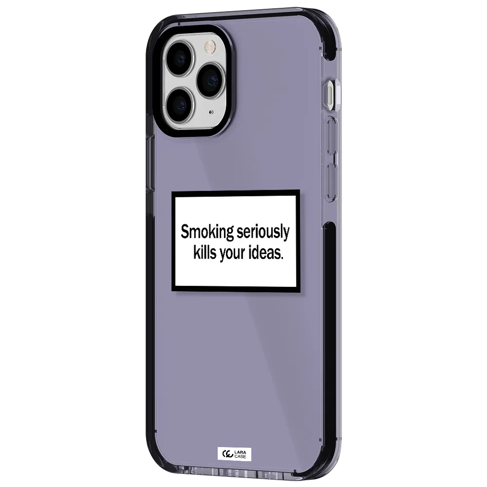 Cigarette Damage Apple iPhone 11 pro impact Lilac Case