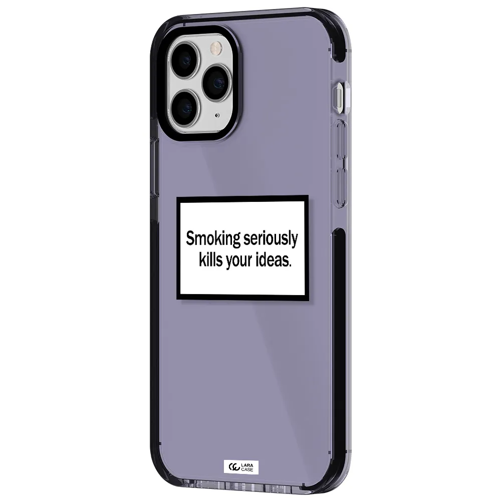 Cigarette Damage Apple iPhone 11 pro max impact Lilac Case