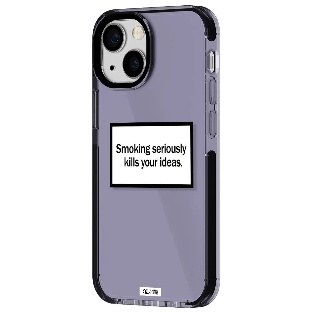 Cigarette Damage Apple iPhone 13 mini impact Lilac Case