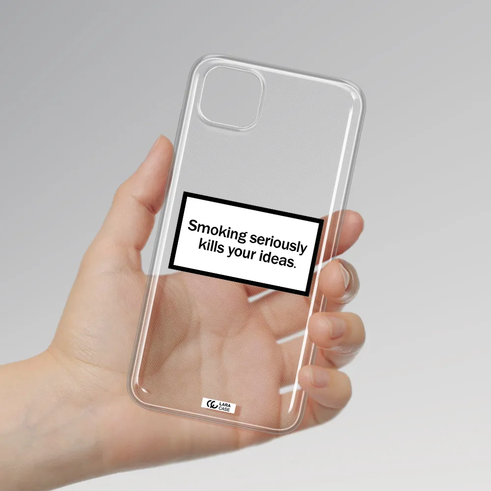 Cigarette Damage Huawei Honor 9S Clear TPU Case