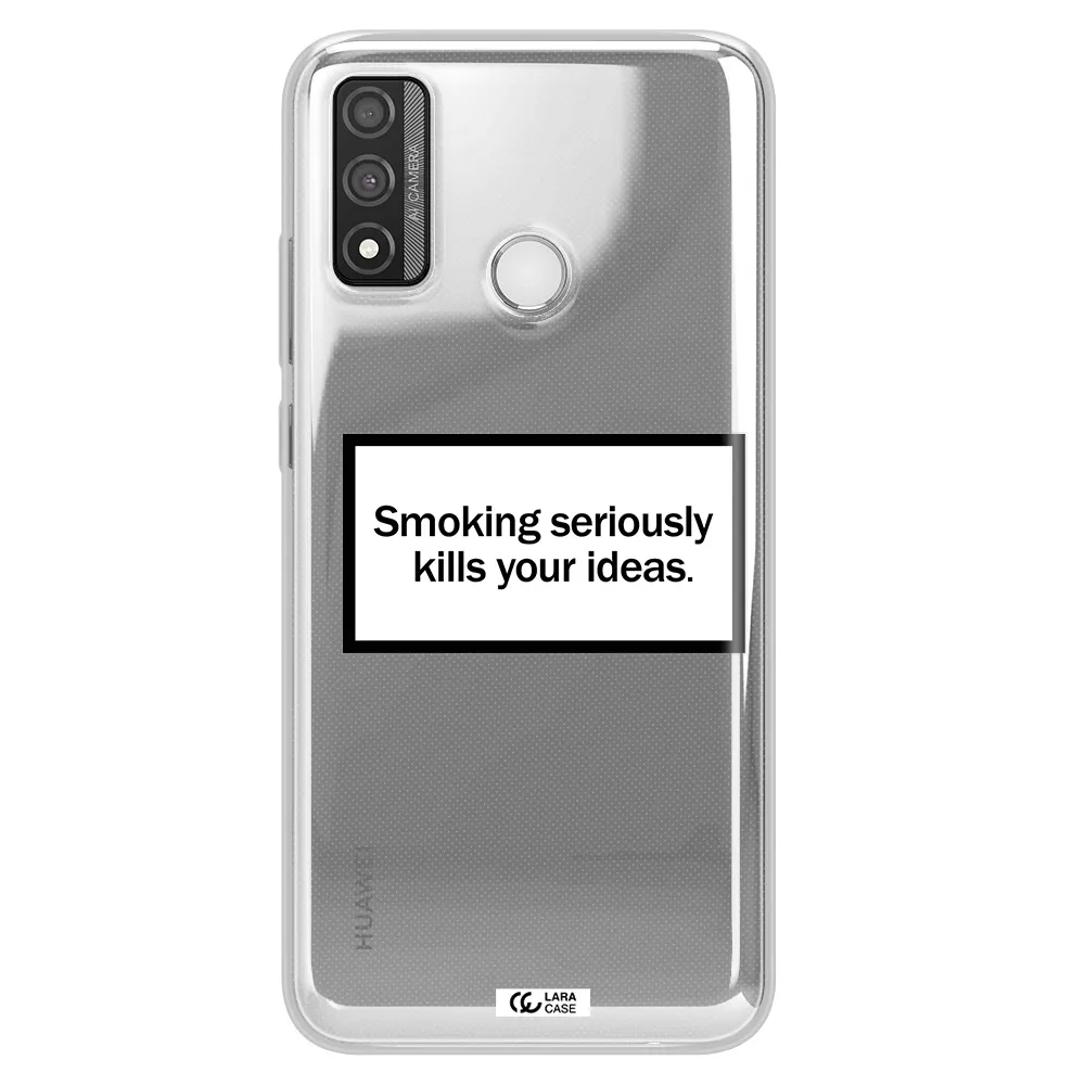 Cigarette Damage Huawei P Smart 2020 Clear TPU Case