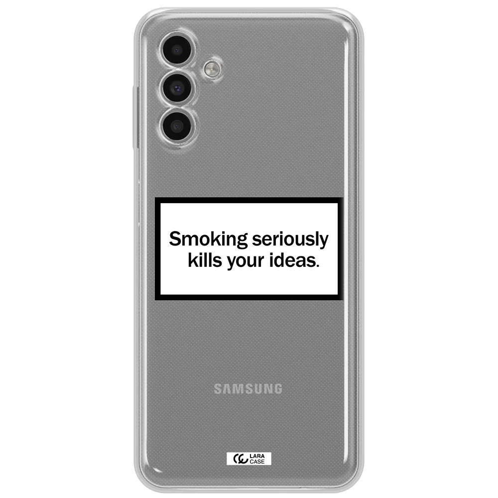 Cigarette Damage Samsung A13 5G Clear Tpu Case