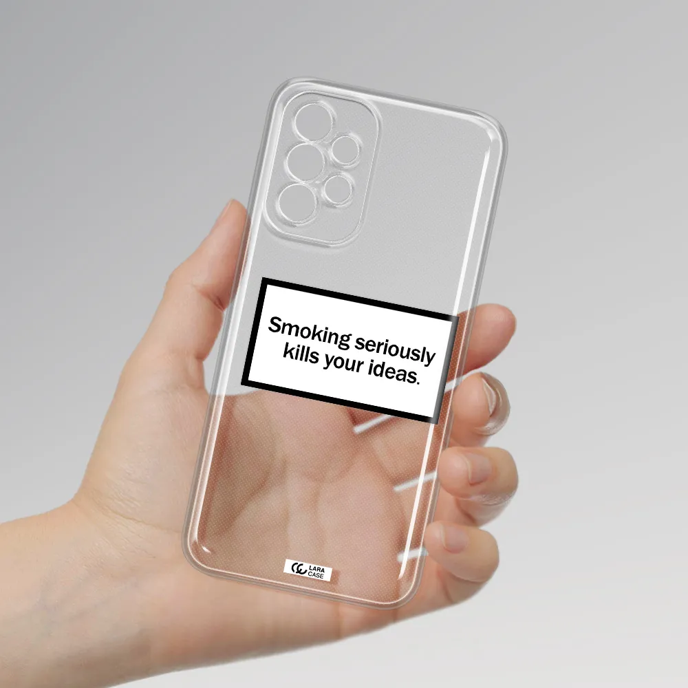 Cigarette Damage Samsung A23 5G Clear Tpu Case