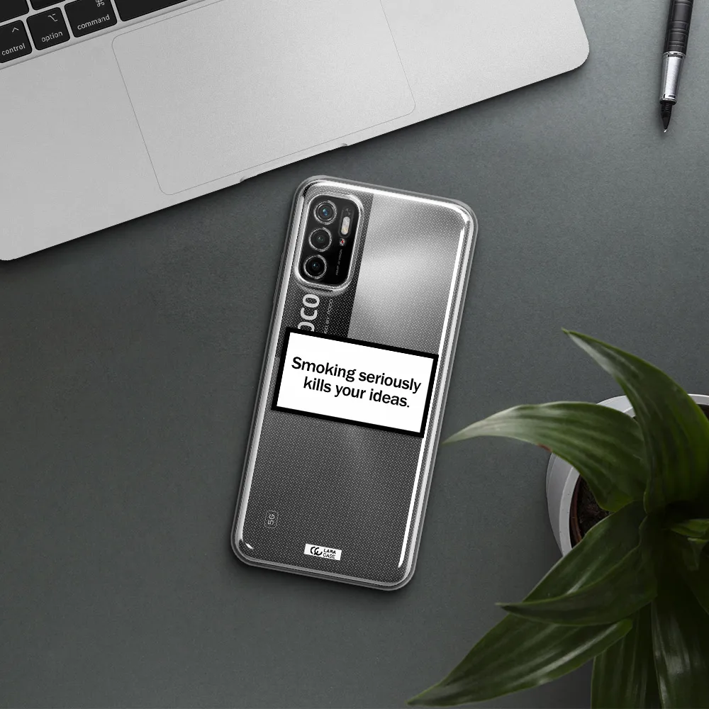 Cigarette Damage Xiaomi Poco M3 Pro Clear Tpu Case