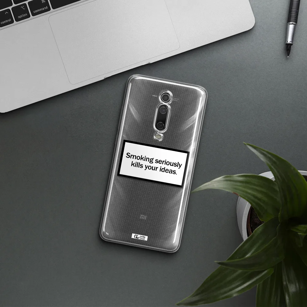 Cigarette Damage Xiaomi Redmi K20 Clear Tpu Case