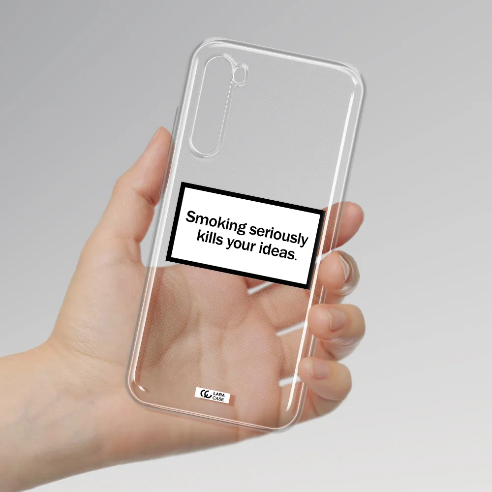 Cigarette Damage Xiaomi Redmi Note 8T Clear Tpu Case