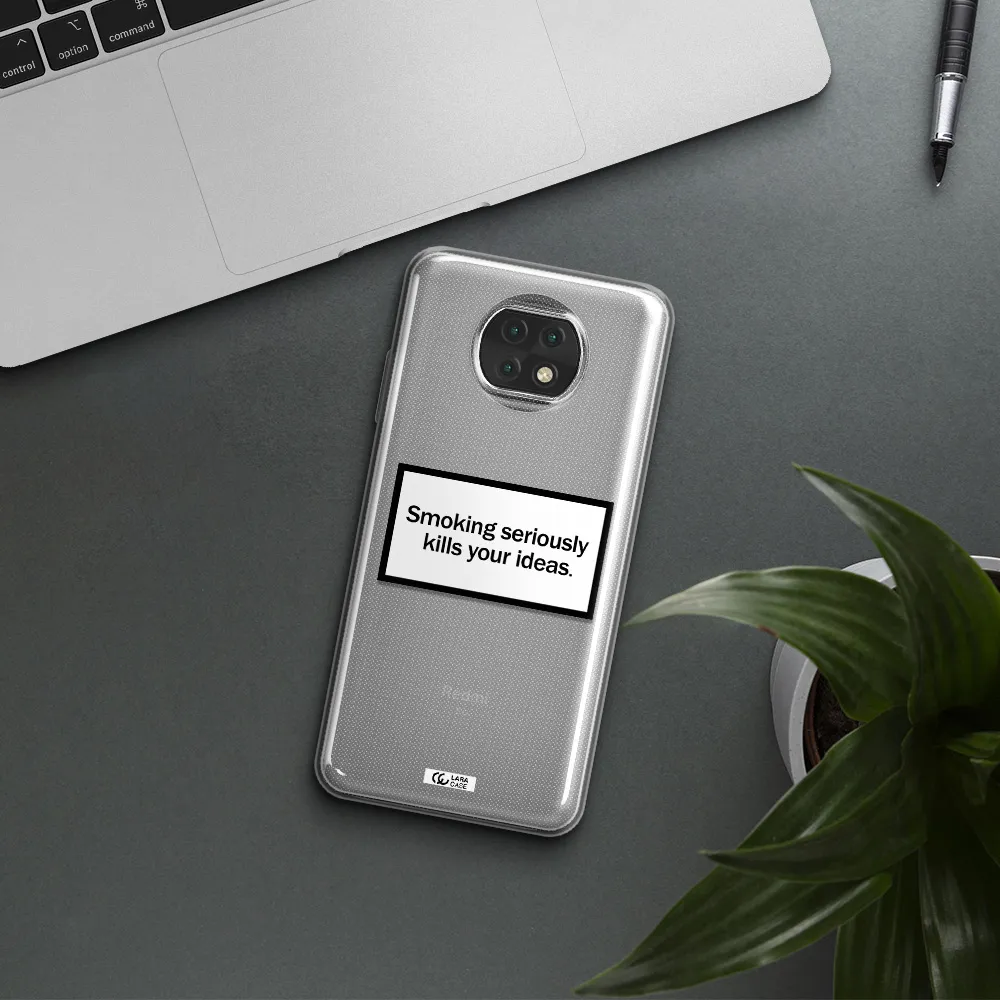 Cigarette Damage Xiaomi Redmi Note 9T Clear Tpu Case