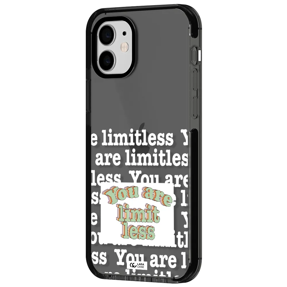 Limitless Apple iPhone 11 impact Smoke Black Case