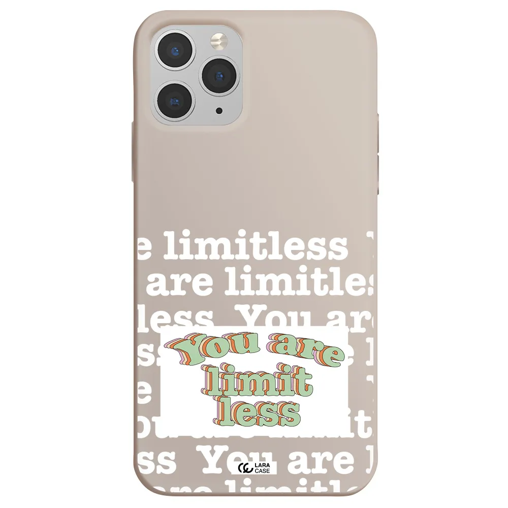 Limitless Apple iPhone 11 pro max Silicone Stone Case