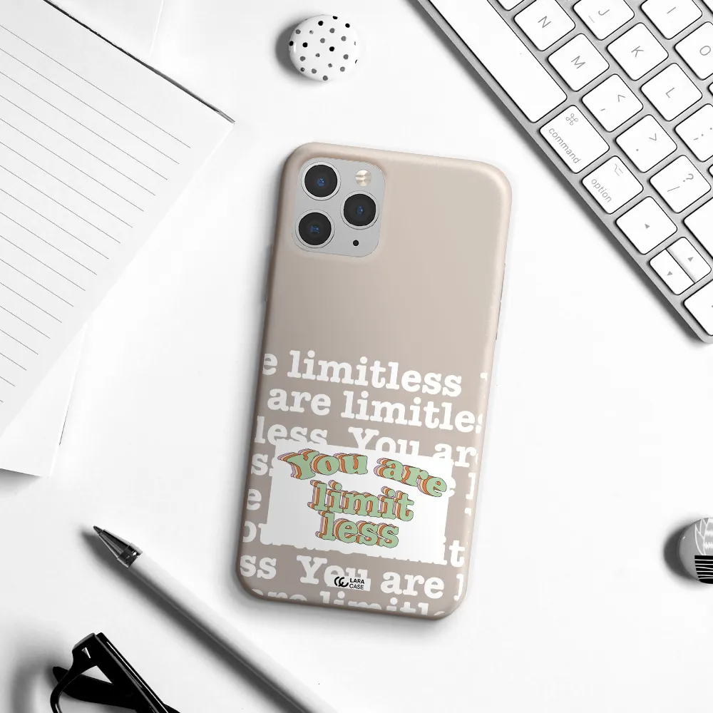 Limitless Apple iPhone 11 pro max Silicone Stone Case