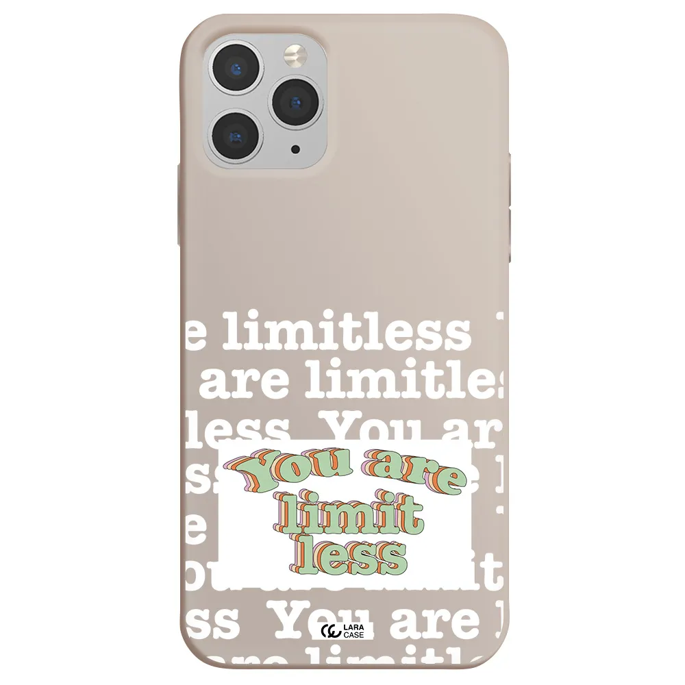 Limitless Apple iPhone 11 pro Silicone Stone Case