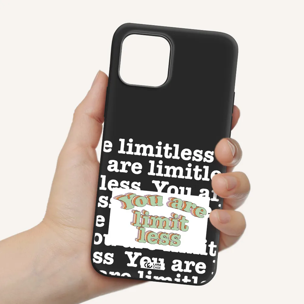Limitless Apple iPhone 12 mini Silicone black Case