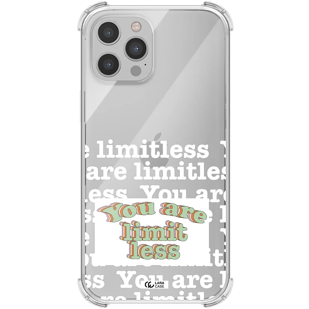 Limitless Apple iPhone 12 pro max Clear PC Case