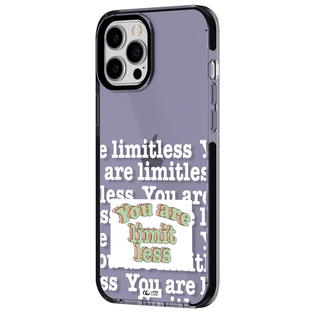 Limitless Apple iPhone 12 pro max impact Lilac Case