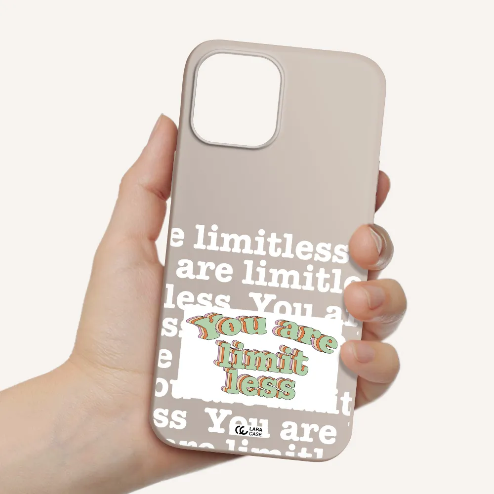 Limitless Apple iPhone 12 pro max Silicone Stone Case