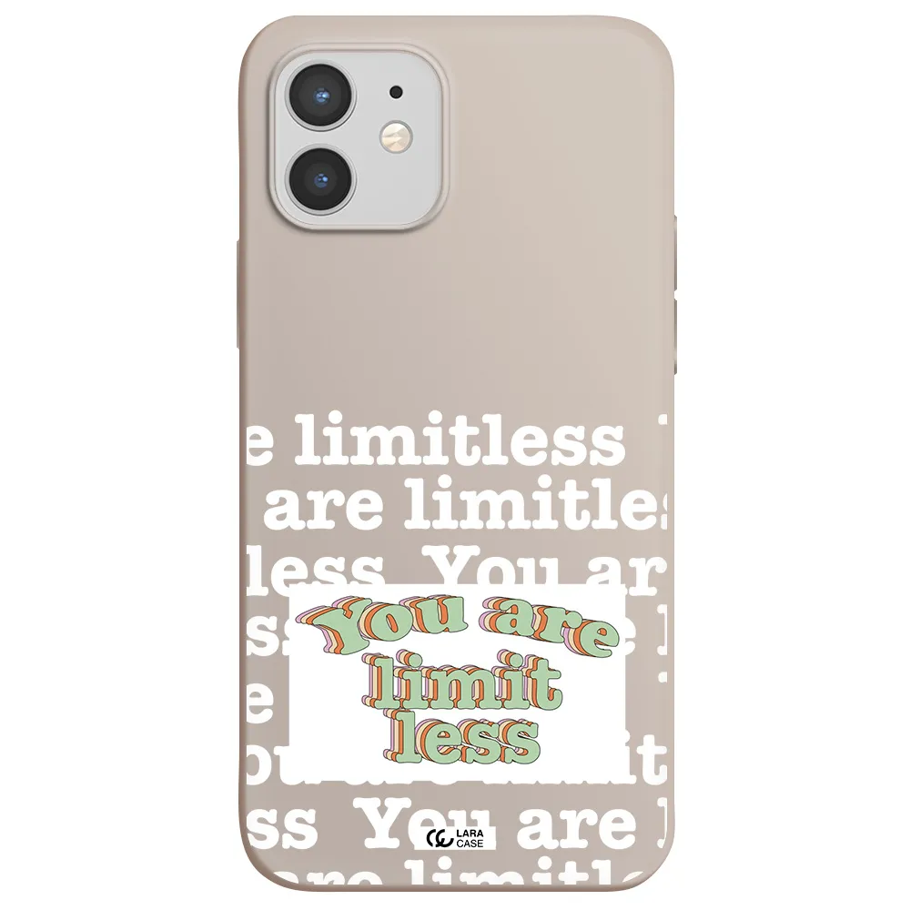 Limitless Apple iPhone 12 Silicone Stone Case