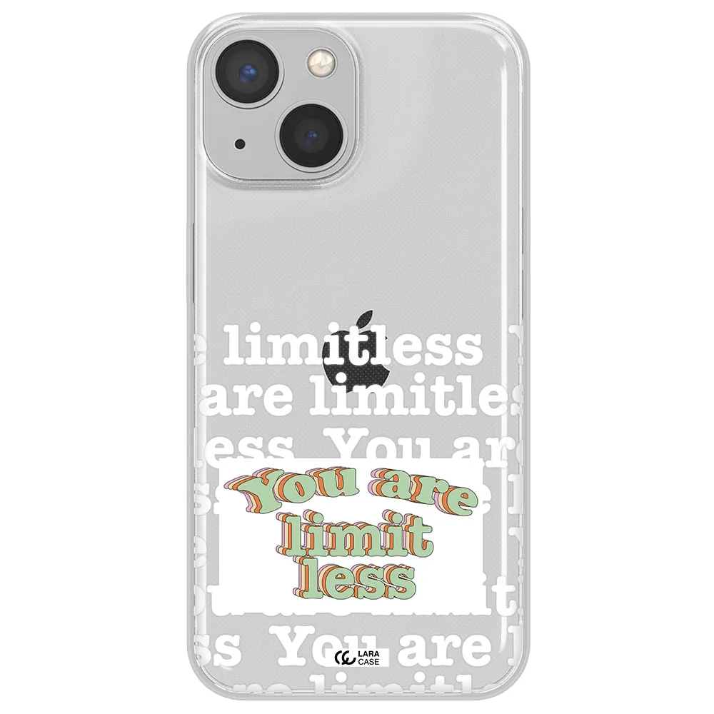 Limitless Apple iPhone 13 mini Clear TPU Case