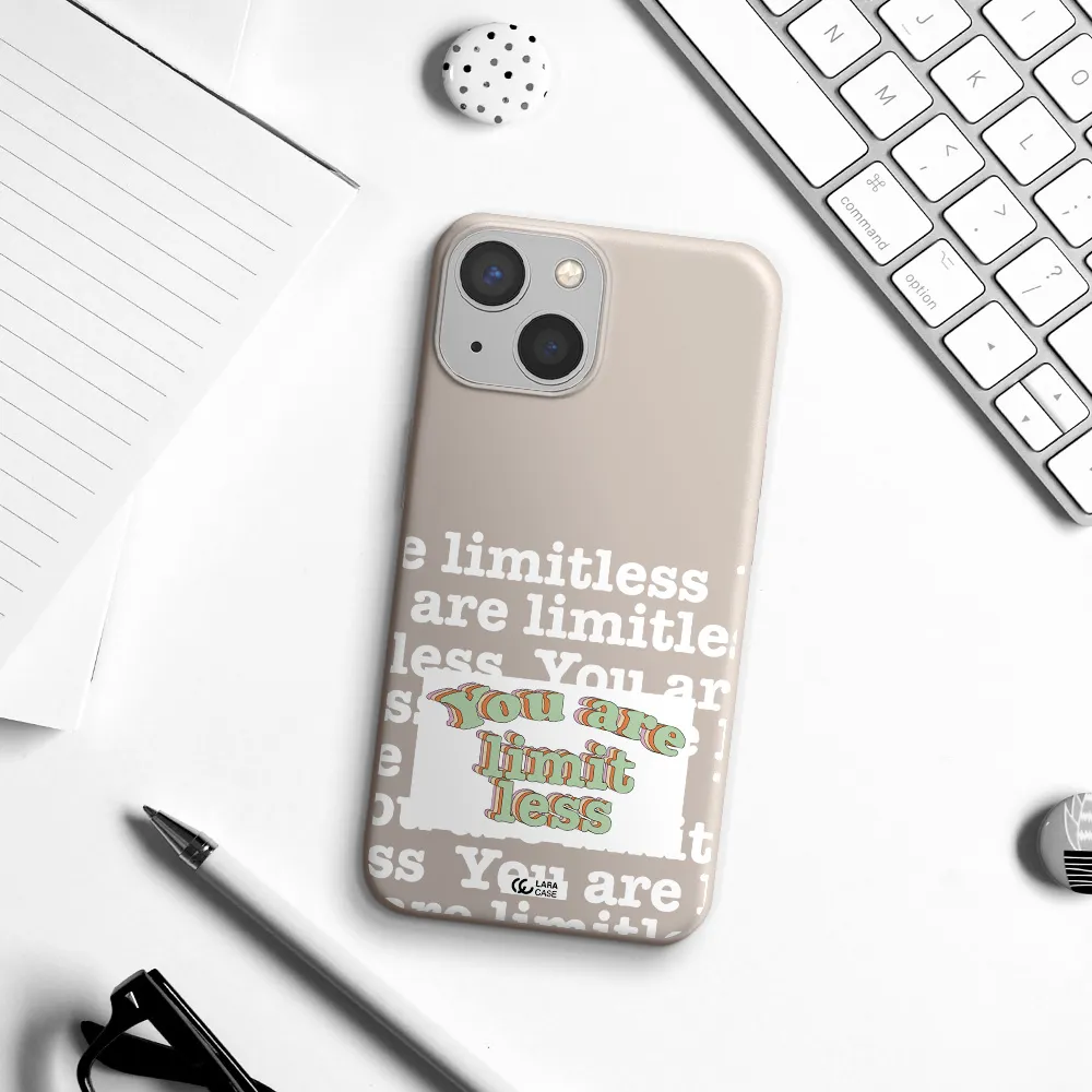 Limitless Apple iPhone 13 mini Silicone Stone Case