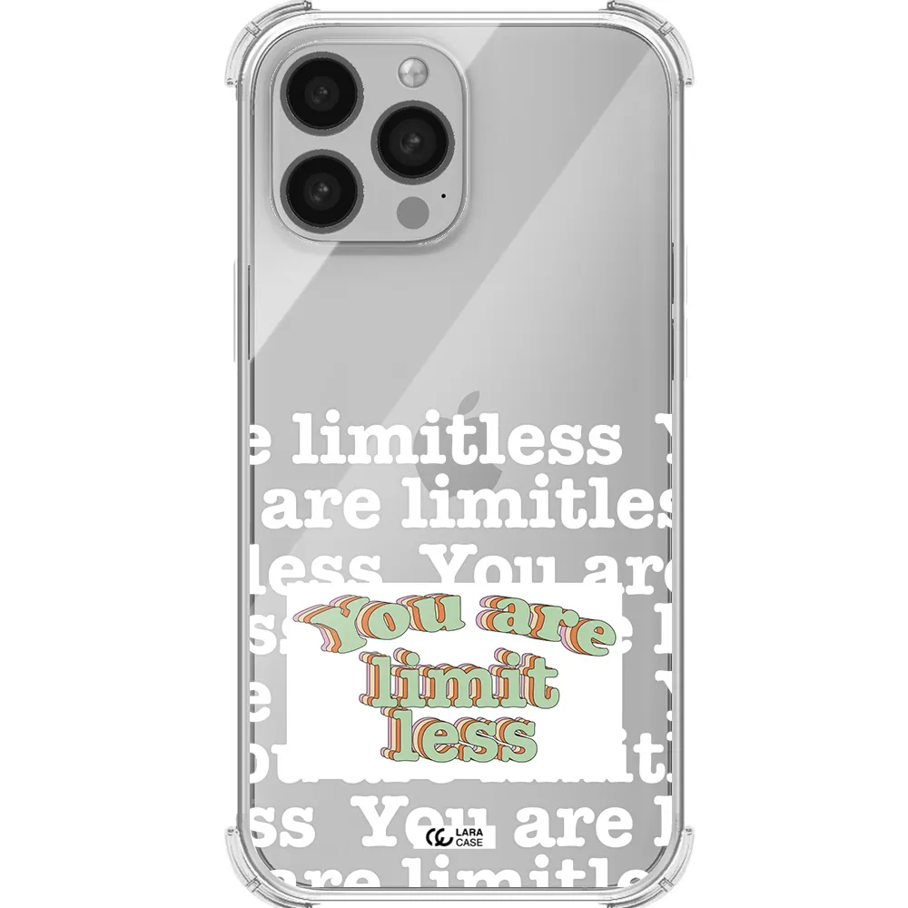 Limitless Apple iPhone 13 Pro Max Clear PC Case