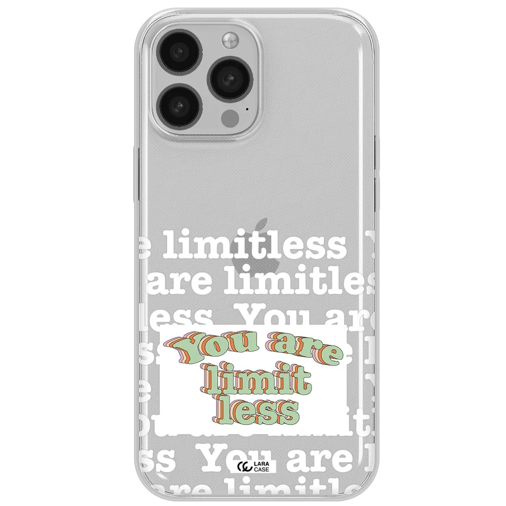 Limitless Apple iPhone 13 Pro Max Clear TPU Case