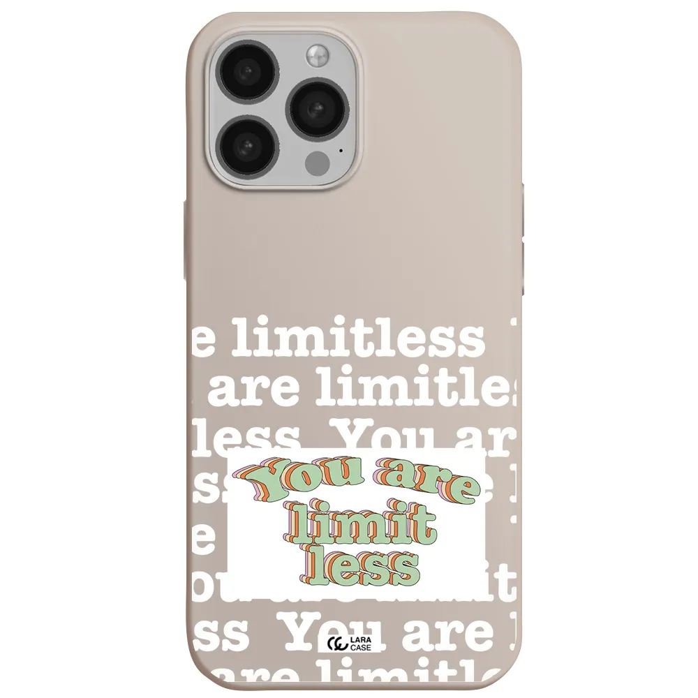 Limitless Apple iPhone 13 Pro Silicone Stone Case