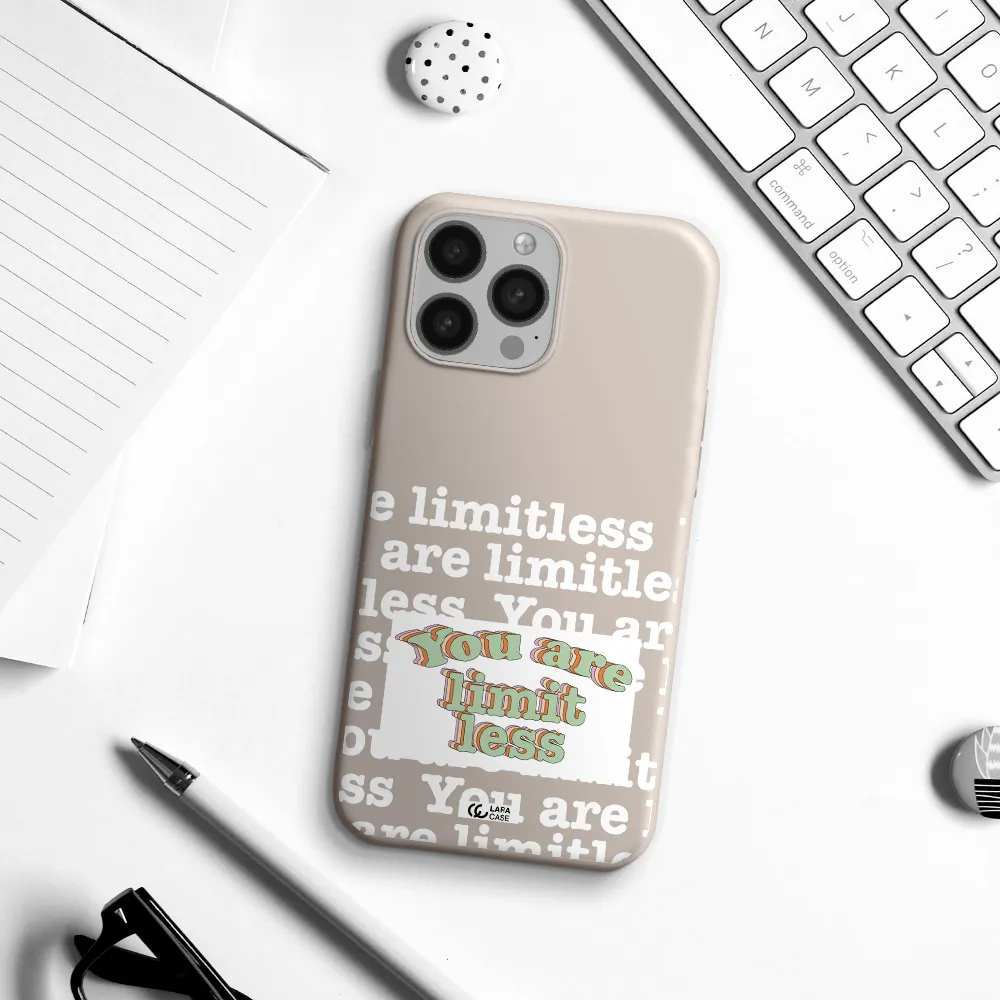 Limitless Apple iPhone 13 Pro Silicone Stone Case