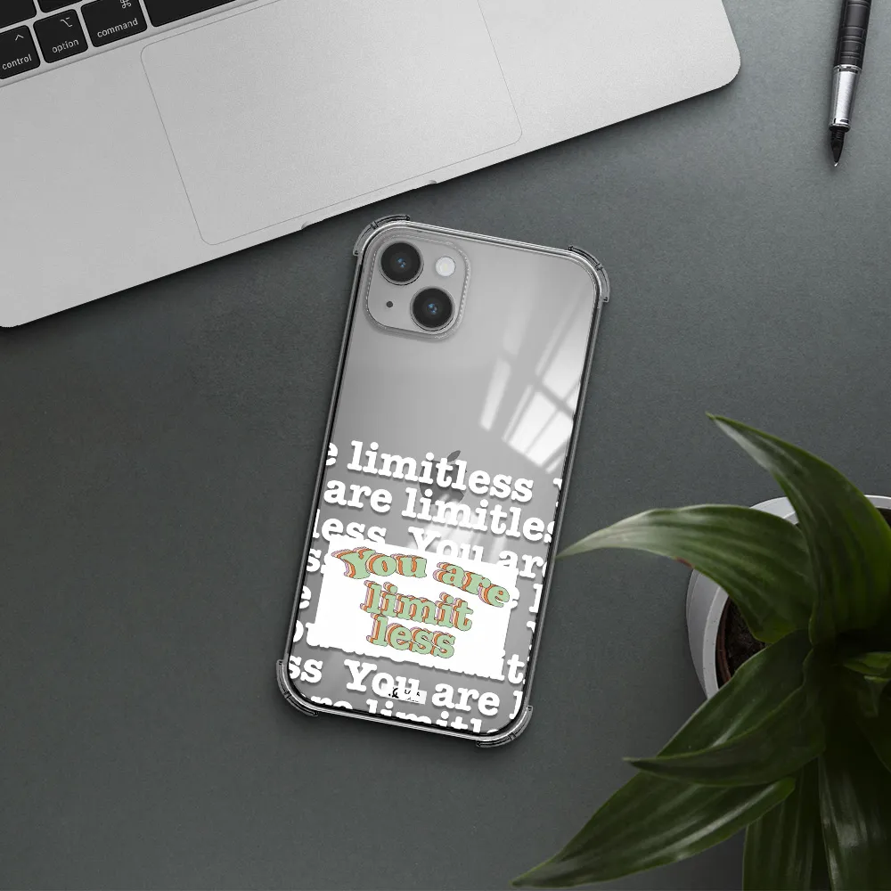 Limitless Apple iPhone 14 Clear PC Case